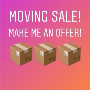 I moved and my closet is small! Make me an offer!